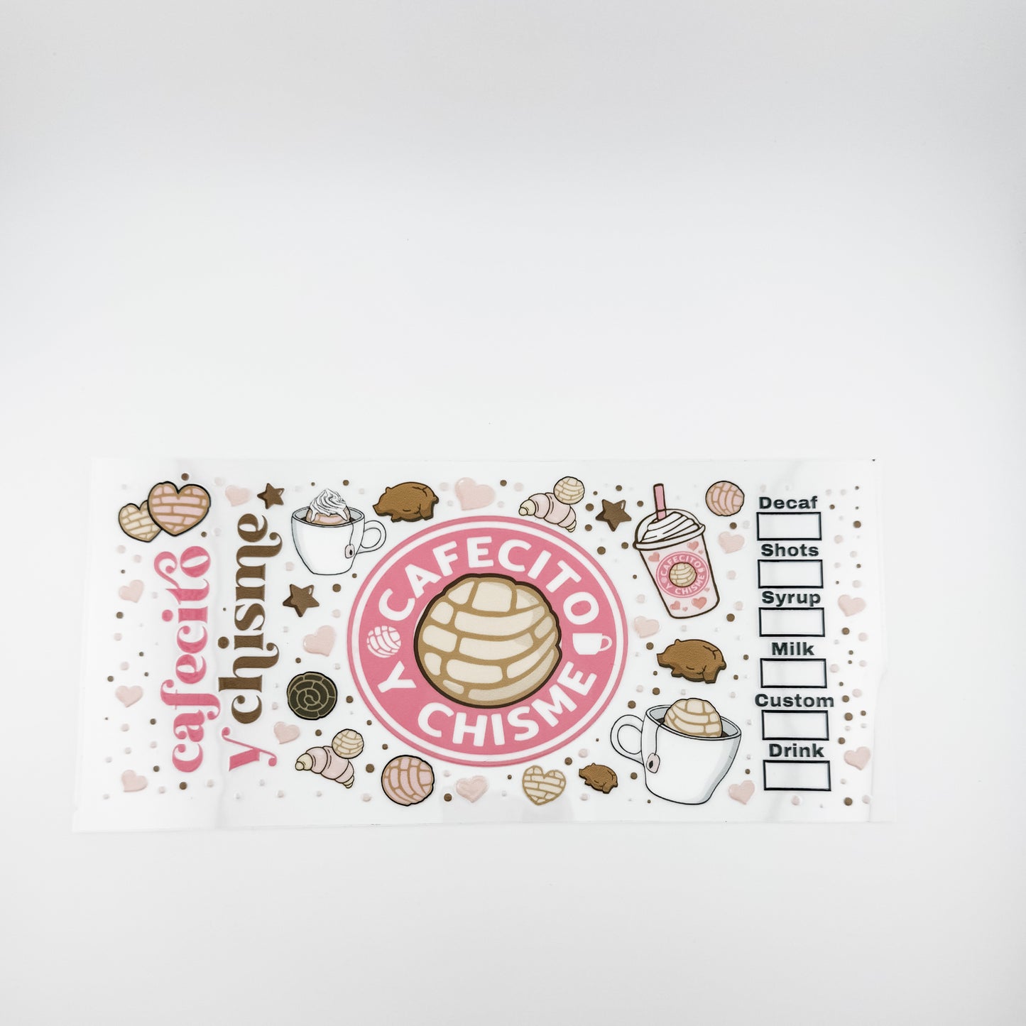 Glass cup wrap , customized cup wrap