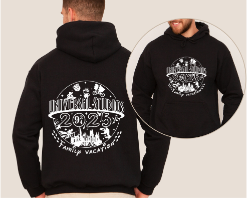 theme park Hoodie – Cozy Aesthetic Sweatshirt