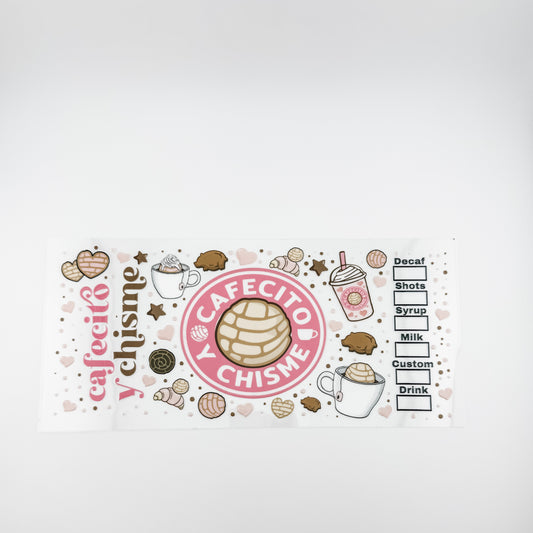Glass cup wrap , customized cup wrap