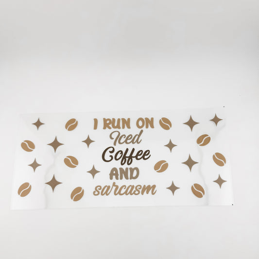 Glass cup wrap , customized cup wrap