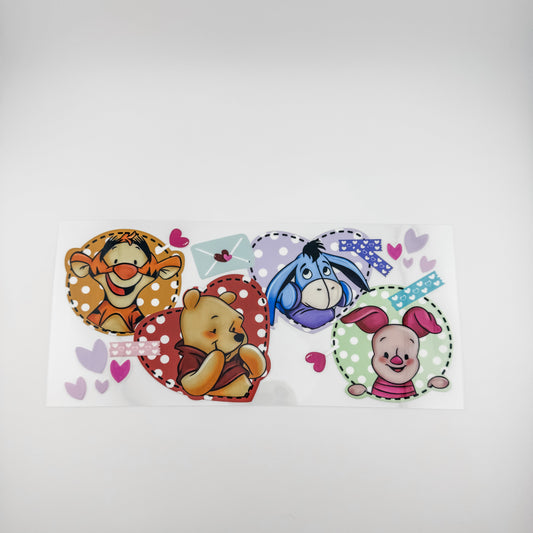 Glass cup wrap , customized cup wrap