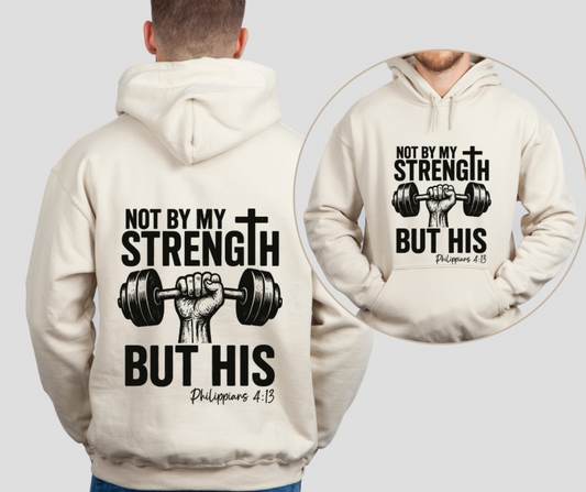 Not with my strength but his presale